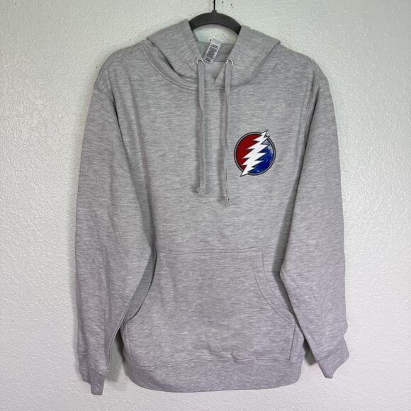 Dead & Company Hoodie Mens Small Dead Forever Sphere Las Vegas Sweatshirt Grey - Picture 2 of 9